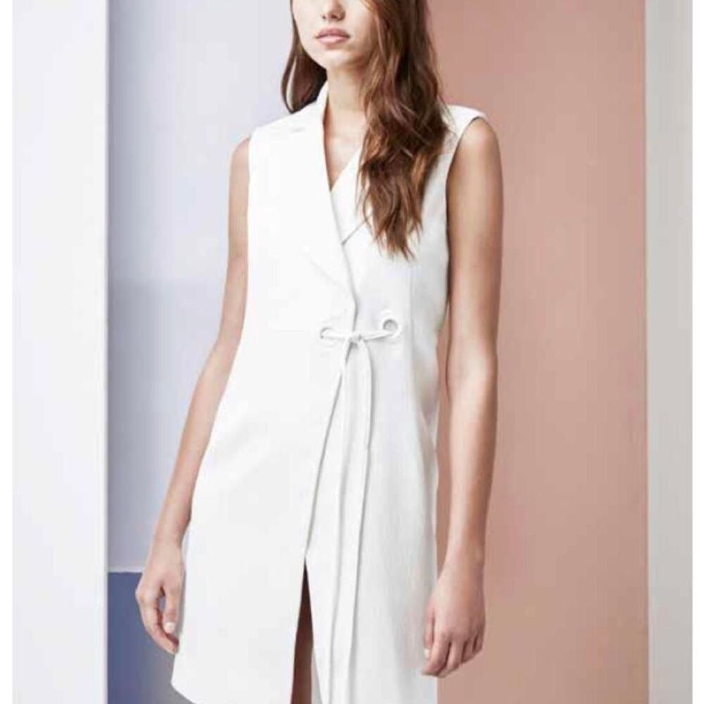 Finders Keepers white vest / dress Size S - Picture 2 of 5